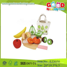 cutting fruit set wooden toys for fruit slice cutting fruit set cutting